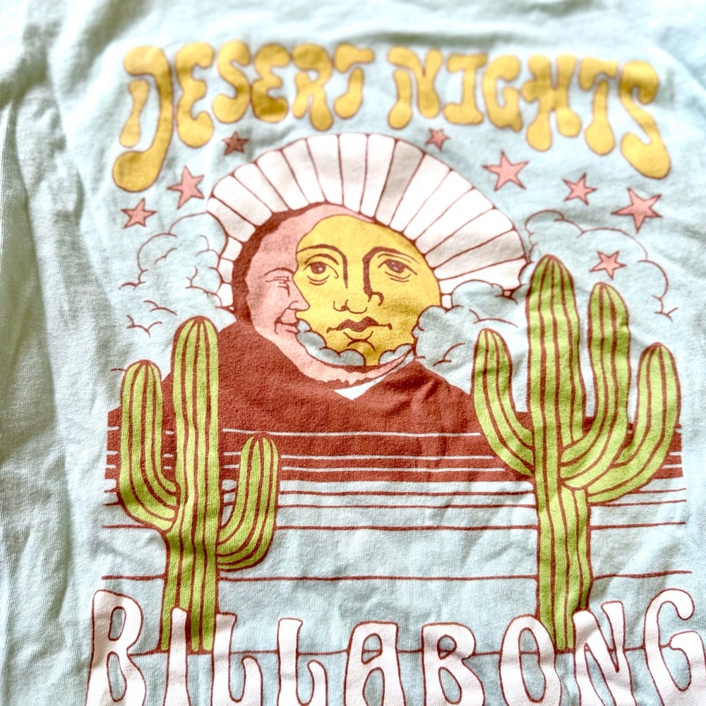 Billabong 4 Girls size L Graphic Tee Collection - Picture 8 of 12
